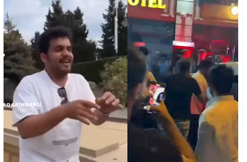 Şəhidlər Xiyabanında nalayiq hərəkətlər edən turistlər SAXLANILDI — VİDEO 
