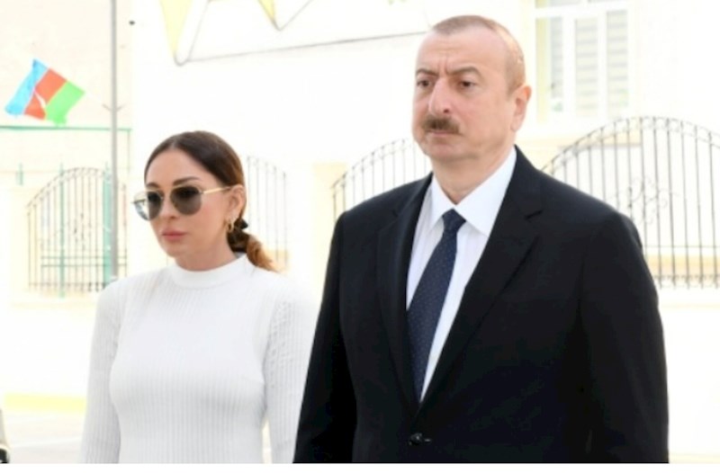 Prezident və xanımı Kəlbəcərin Vəng kəndində 