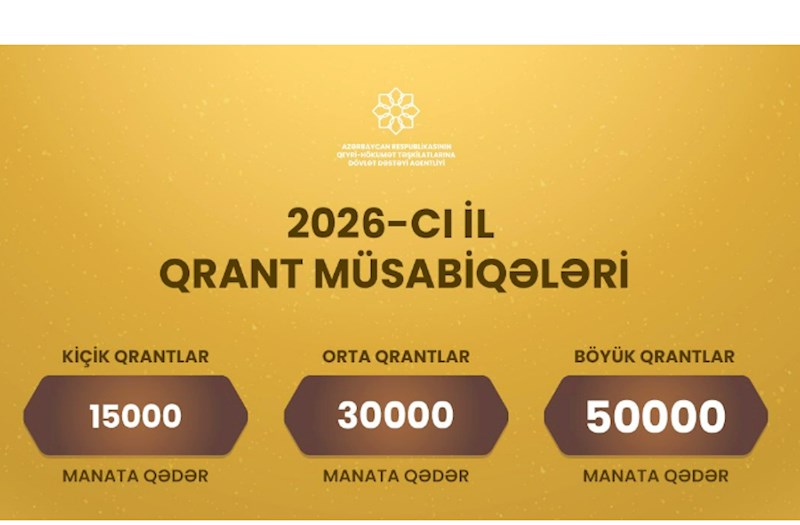 QHT Agentliyi qrant müsabiqəsi ELAN ETDİ 