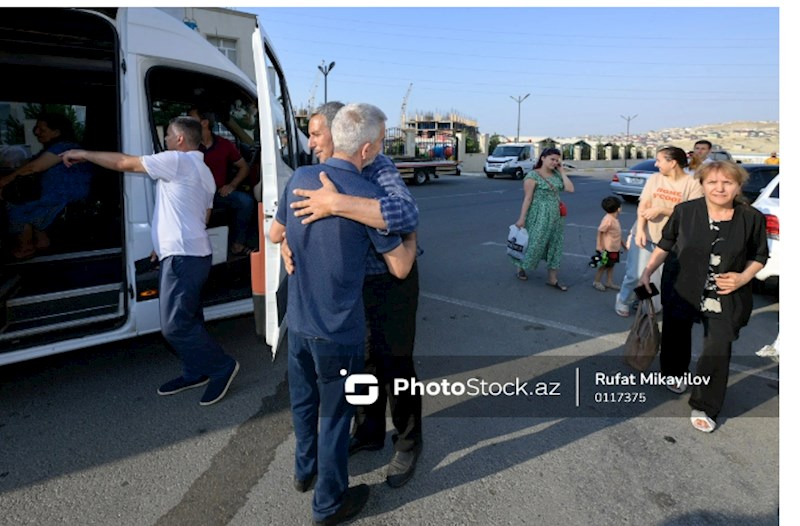 Ağdamın Xıdırlı kəndinə növbəti köç karvanı yola salınıb 