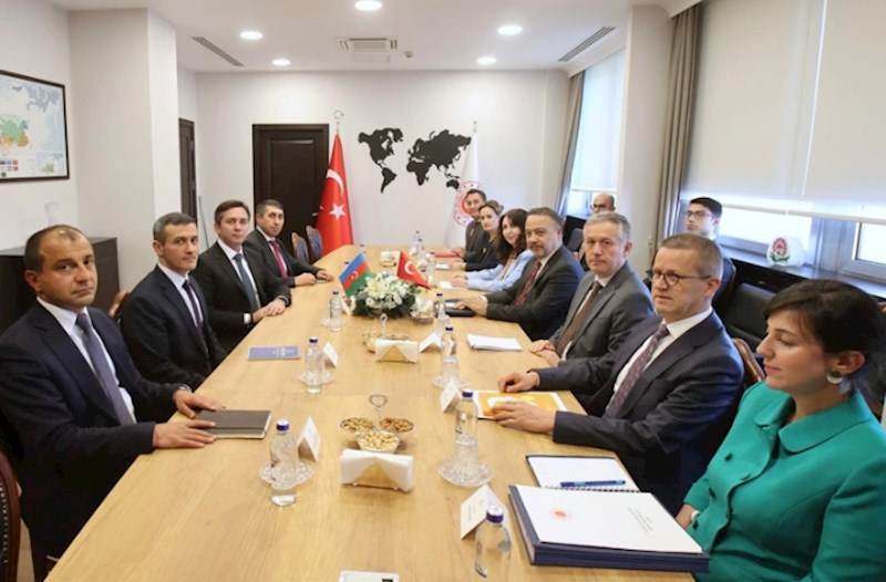 Azərbaycan və Türkiyənin inkişaf agentlikləri arasında əməkdaşlıq müzakirə olunub — FOTOLAR