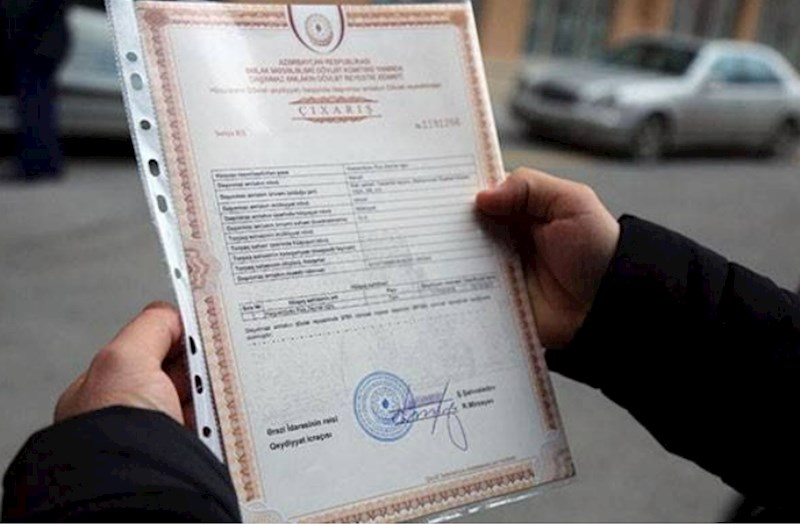 Bu sənədləri olanlar evinə çıxarış ala biləcək  — AÇIQLAMA 