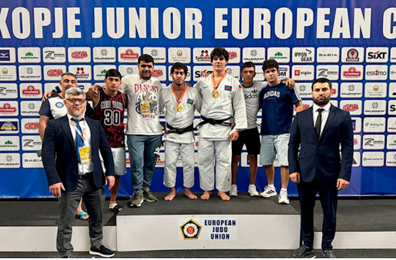 İki cüdoçumuz qızıl medal qazandı 