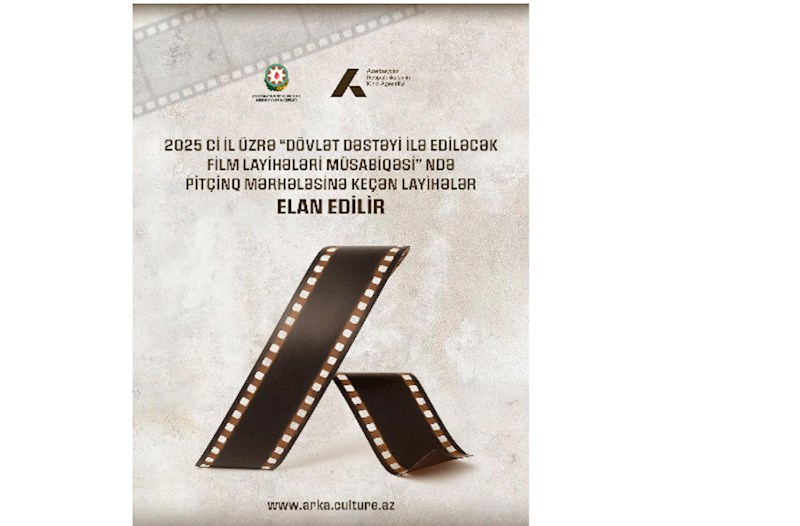 2025-ci il üzrə pitçinq mərhələsinə keçən dövlət dəstəklı film layihələri AÇIQLANDI