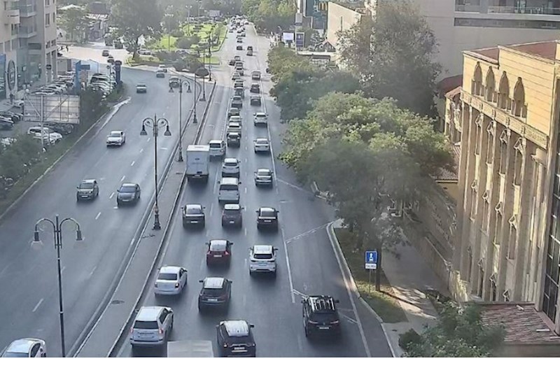 Bakının bu yollarında sıxlıq var — SİYAHI 