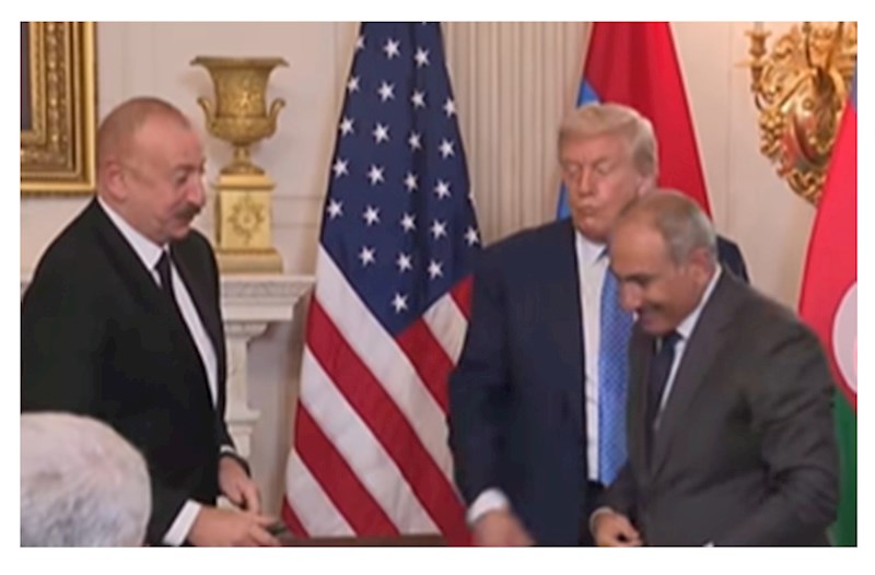 Prezident xatırlatdı, Paşinyan qələmi götürdü — VİDEO