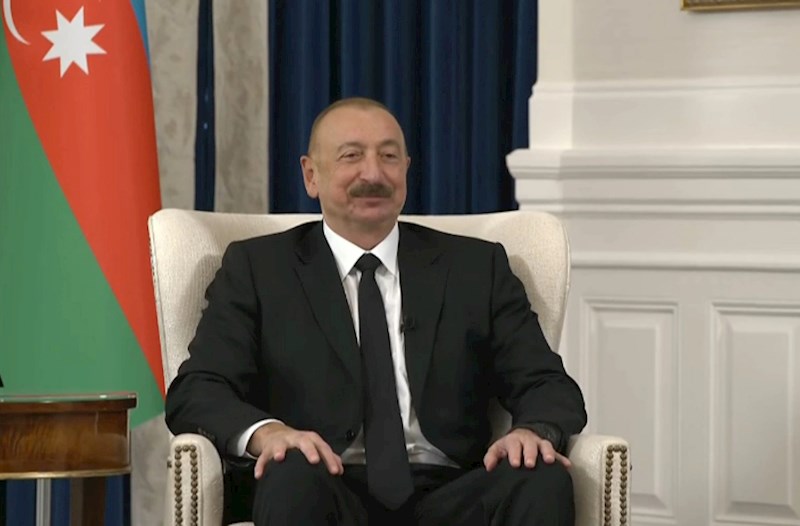 İlham Əliyev Vaşinqtonda Azərbaycan KİV nümayəndələrinə müsahibə verir — CANLI
