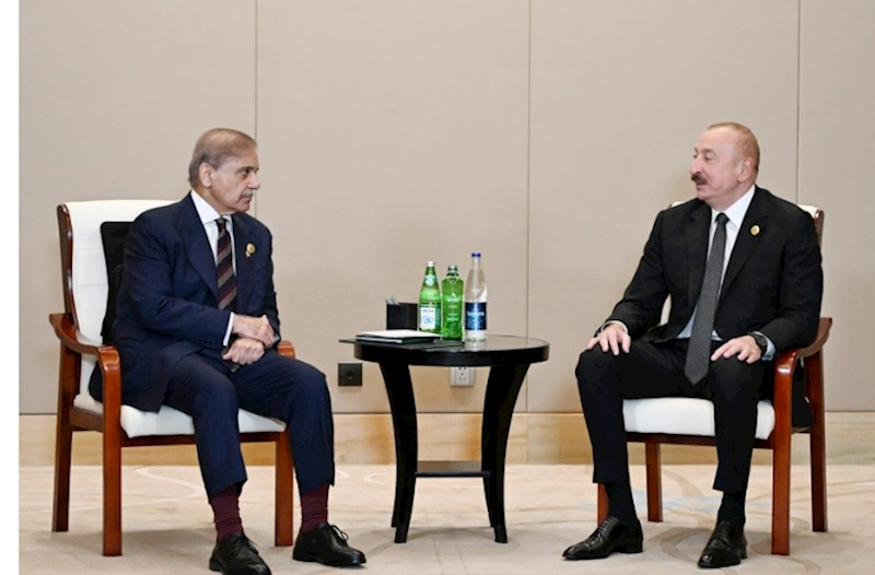Tiencində İlham Əliyevin Pakistanın Baş naziri ilə görüşü olub — YENİLƏNİB