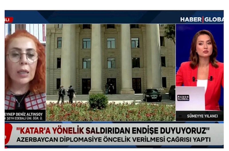 "Haber Global": Azərbaycan Qəzzada baş verənlərə səssiz qalmayıb