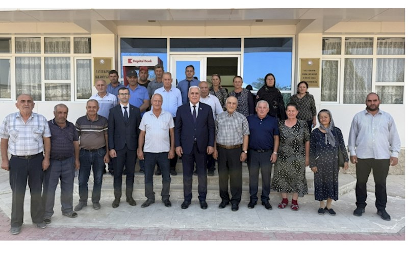 Milli Məclisin deputatı Vüqar Rəhimzadə Culfada seçiciləri ilə növbəti görüşünü keçirib —  FOTOLAR 