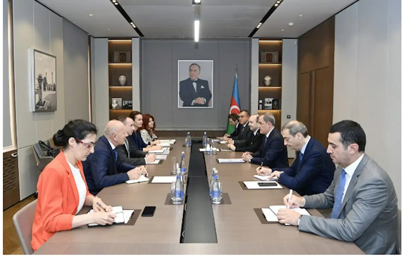 Ceyhun Bayramov Serbiya Xarici İşlər Nazirliyinin dövlət katibi ilə görüşüb 