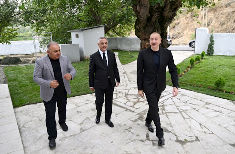 İlham Əliyev Xocalının Şuşakənd kəndində — FOTOLAR