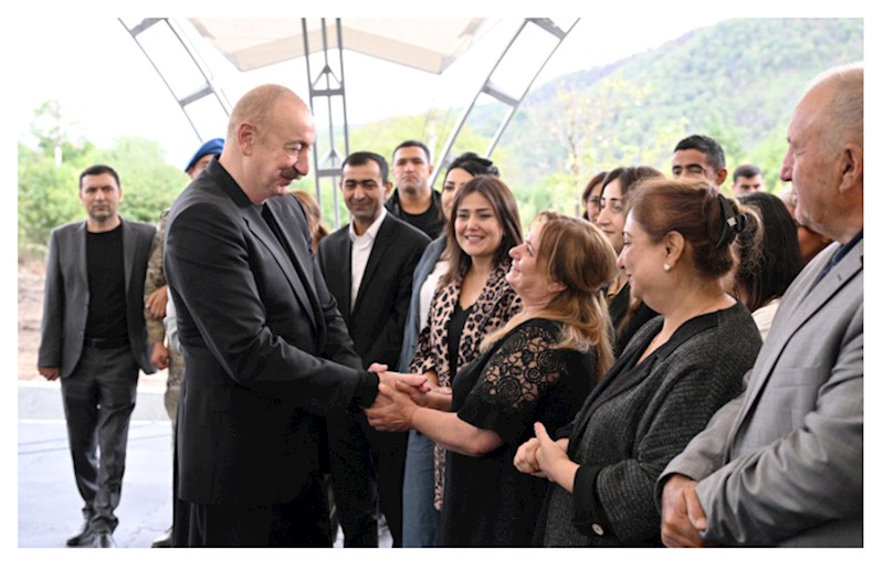 Prezident Xocalı sakinləri ilə görüşdü  — FOTOLAR 