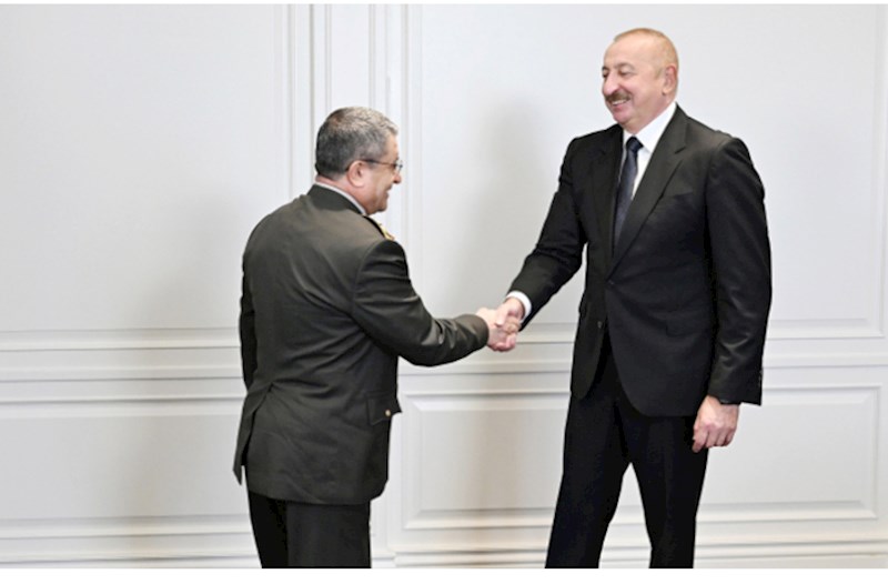 Prezident Selçuk Bayraktaroğlunu qəbul etdi — FOTOLAR 