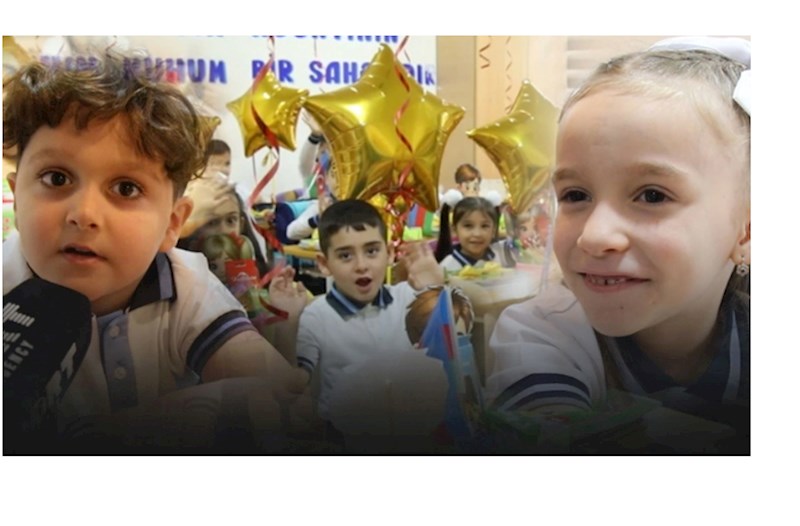 Bilik günü: 288 nömrəli məktəbdə "birinci"lərin duyğuları — VİDEO  
