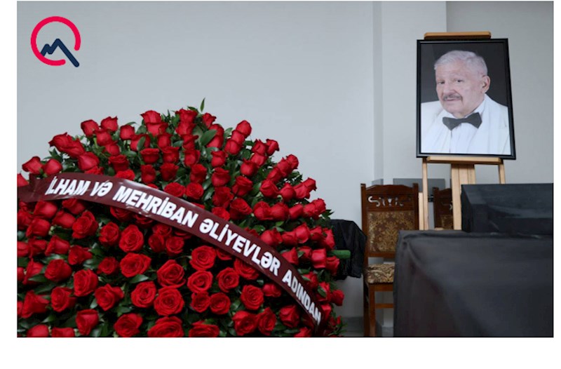 Prezidentlə xanımı vida mərasiminə əklil göndərdi — FOTOLAR 