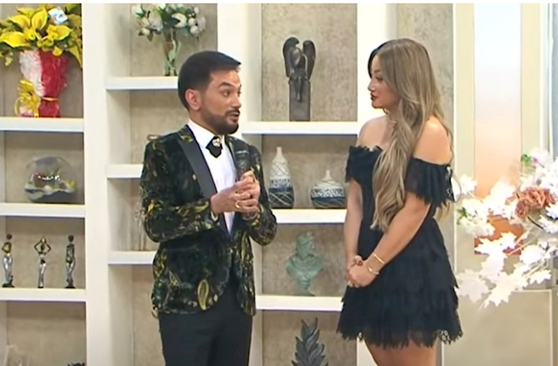 Faiq Ağayev canlı efirdə aparıcı Zümrüdü tənqid etdi — VİDEO 