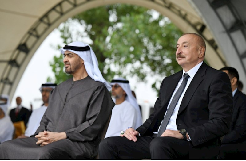 Liderlər Cıdır düzündə Qarabağ atlarının şousunu izlədilər — FOTOLAR