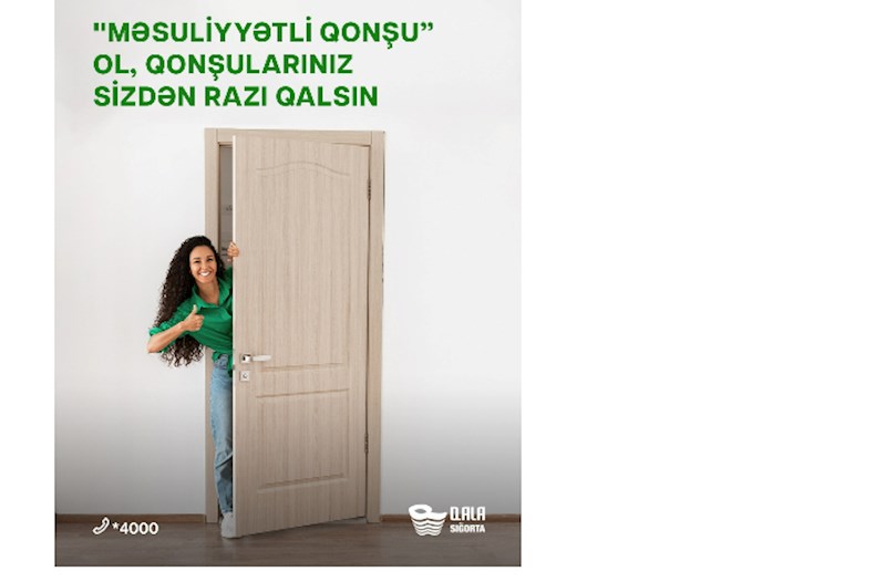“Qala Sığorta” məsuliyyət sığortası ilə vətəndaşlara yeni imkan təqdim edir 