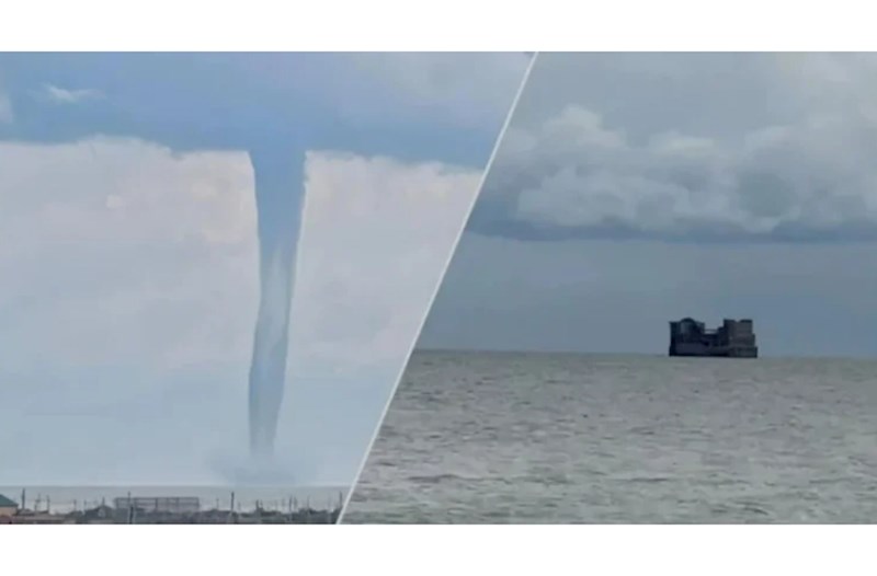 Xəzərdə yenidən tornado baş verə bilər 