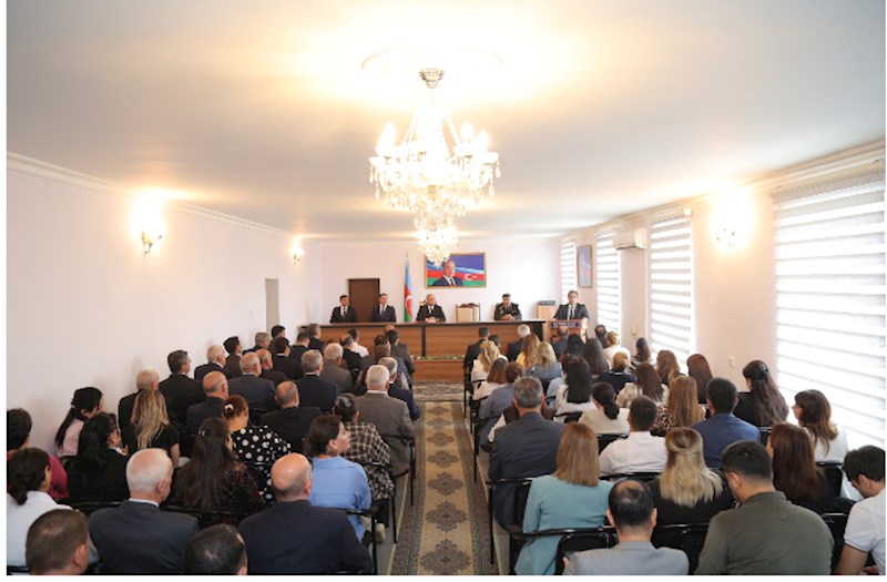 Hacıqabuld Dövlət Suverenliyi Günü ilə əlaqədar tədbir keçirildi — FOTOLAR 