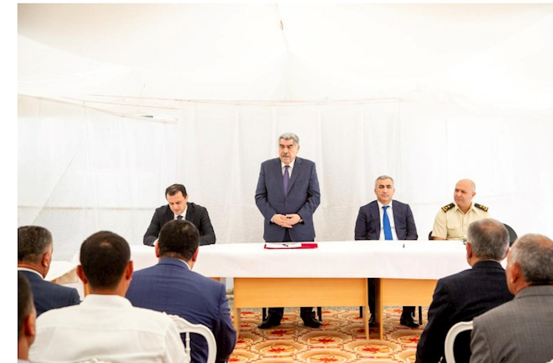 İcra başçısı kənd sakinlərinin problerini dinlədi — FOTOLAR 