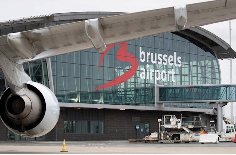 Brüssel hava limanı uçuşların yarısını ləğv edir