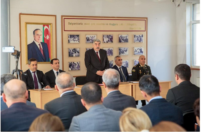 Rüstəm Xəlilov növbəti səyyar qəbul keçirdi — FOTOLAR 