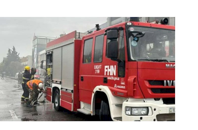 Güclü yanğın olan obyekt bu şirkətin imiş 