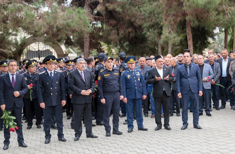 Salyanda şəhidlərin xatirəsi dərin ehtiramla yad edildi — FOTOLAR 