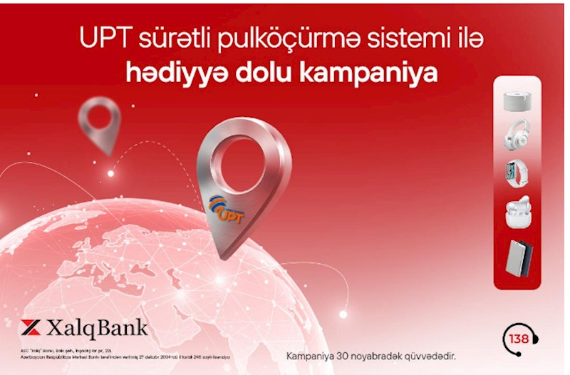 Xalq Bank və “UPT”dən yeni kampaniya 