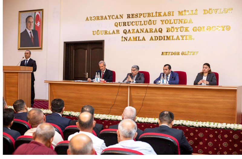 Salyanda pambıqçılıqla bağlı müşavirə keçirildi — FOTOLAR 
