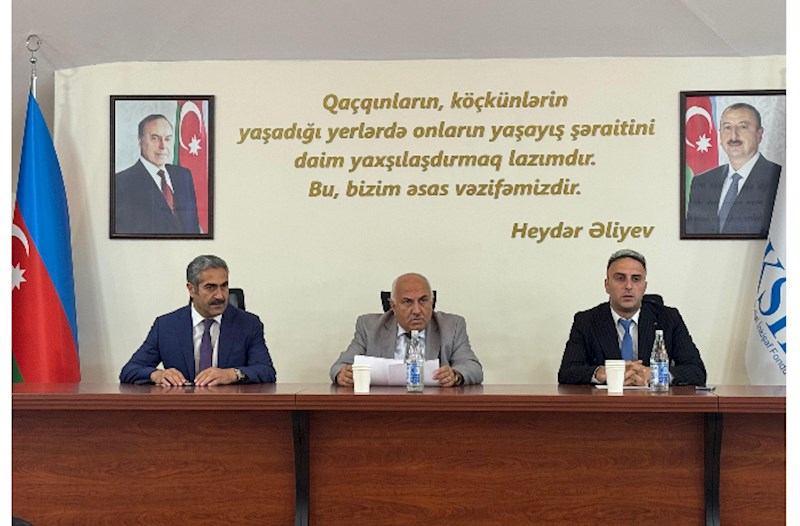 Xanyurdu sakinləri sosial müdafiə tədbirləri və mina təhlükəsi ilə bağlı maarifləndirilib — FOTOLAR