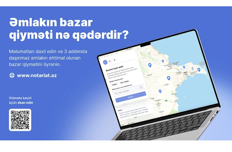 Ədliyyə Nazirliyi daşınmaz əmlakın qiymətləndirilməsi üçün süni intellekt əsaslı rəqəmsal xidmət istifadəyə verib 
