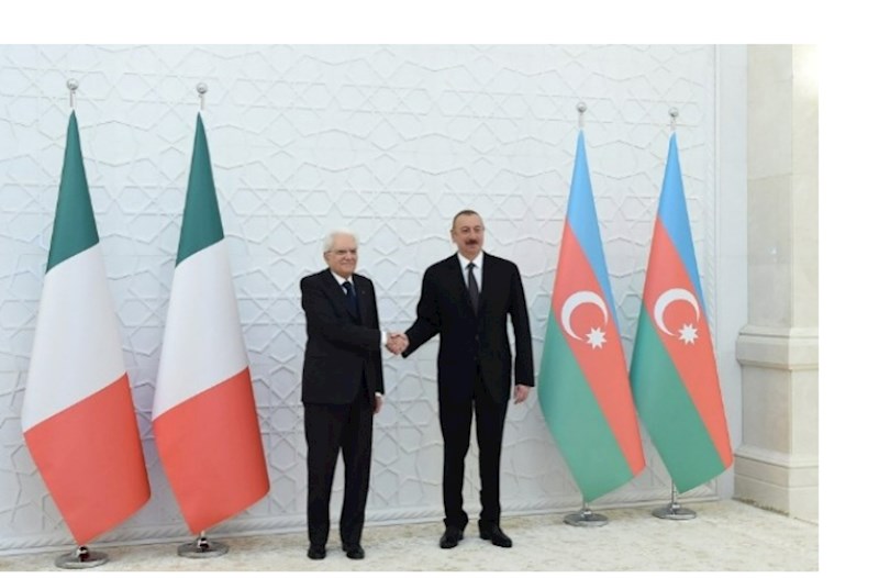 İlham Əliyevin İtaliya Prezidenti ilə təkbətək görüşü keçirilir 