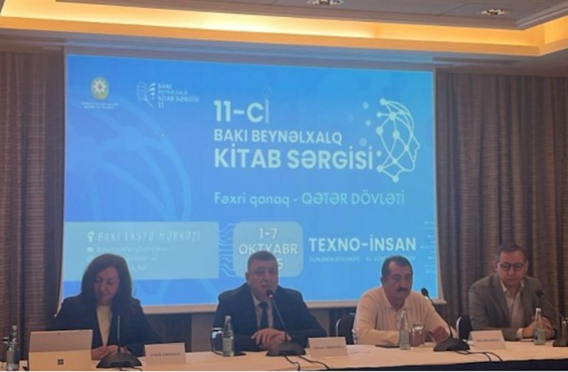 Sabah Bakı Beynəlxalq Kitab Sərgisi start götürəcək 