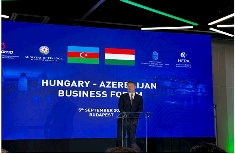 Budapeştdə Azərbaycan-Macarıstan biznes forumu keçirilib