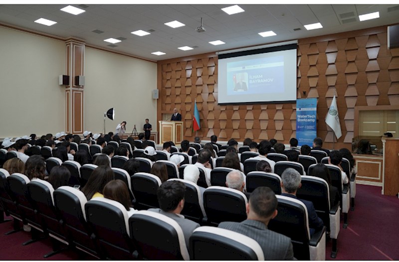ADSEA-da “WaterTech Bootcamp”ın açılış mərasimi keçirilib — FOTOLAR