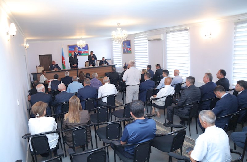 Hacıqabulda növbəti vətəndaş qəbulu keçirildi — FOTOLAR 
