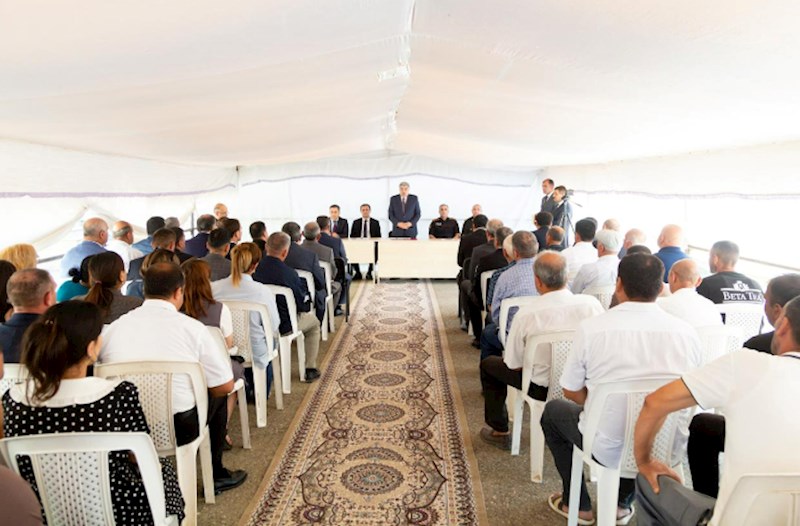 İcra başçısı Seyidan kəndinin sakinləri ilə görüşdü — FOTOLAR