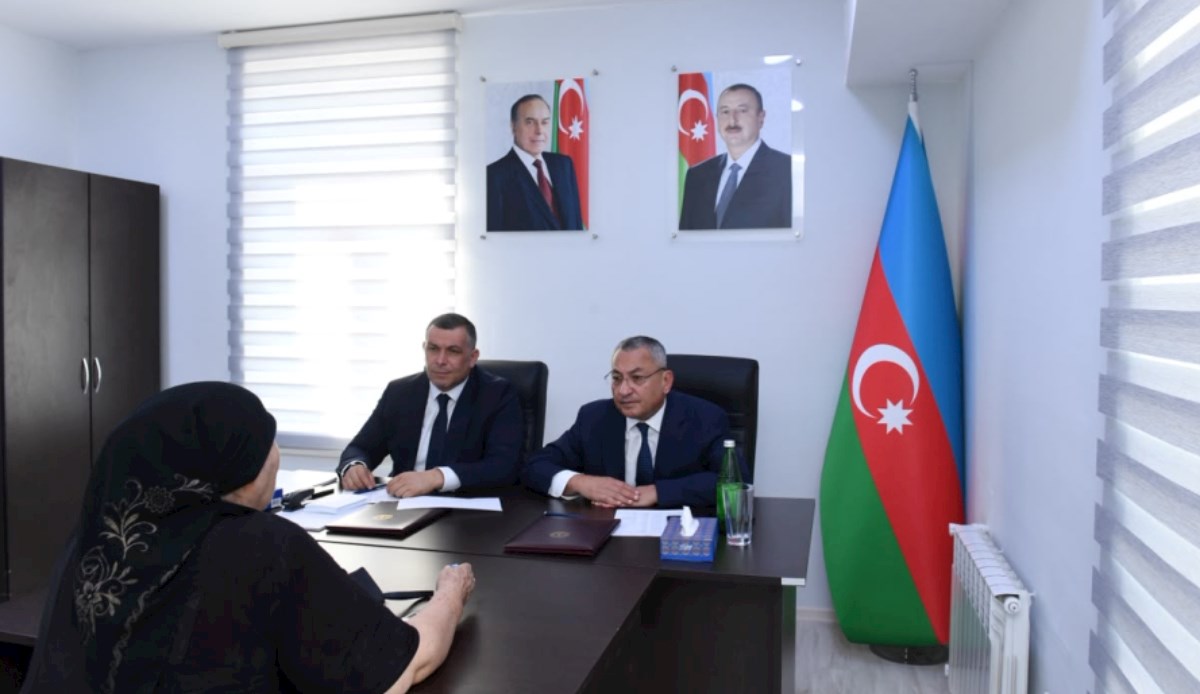 Şuşada keçmiş məcburi köçkünlərin müraciətləri dinlənilib — FOTOLAR