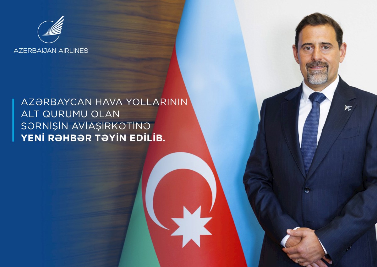 Azərbaycan Hava Yollarının Sərnişin Aviaşirkətinə yeni rəhbər təyin olunub 