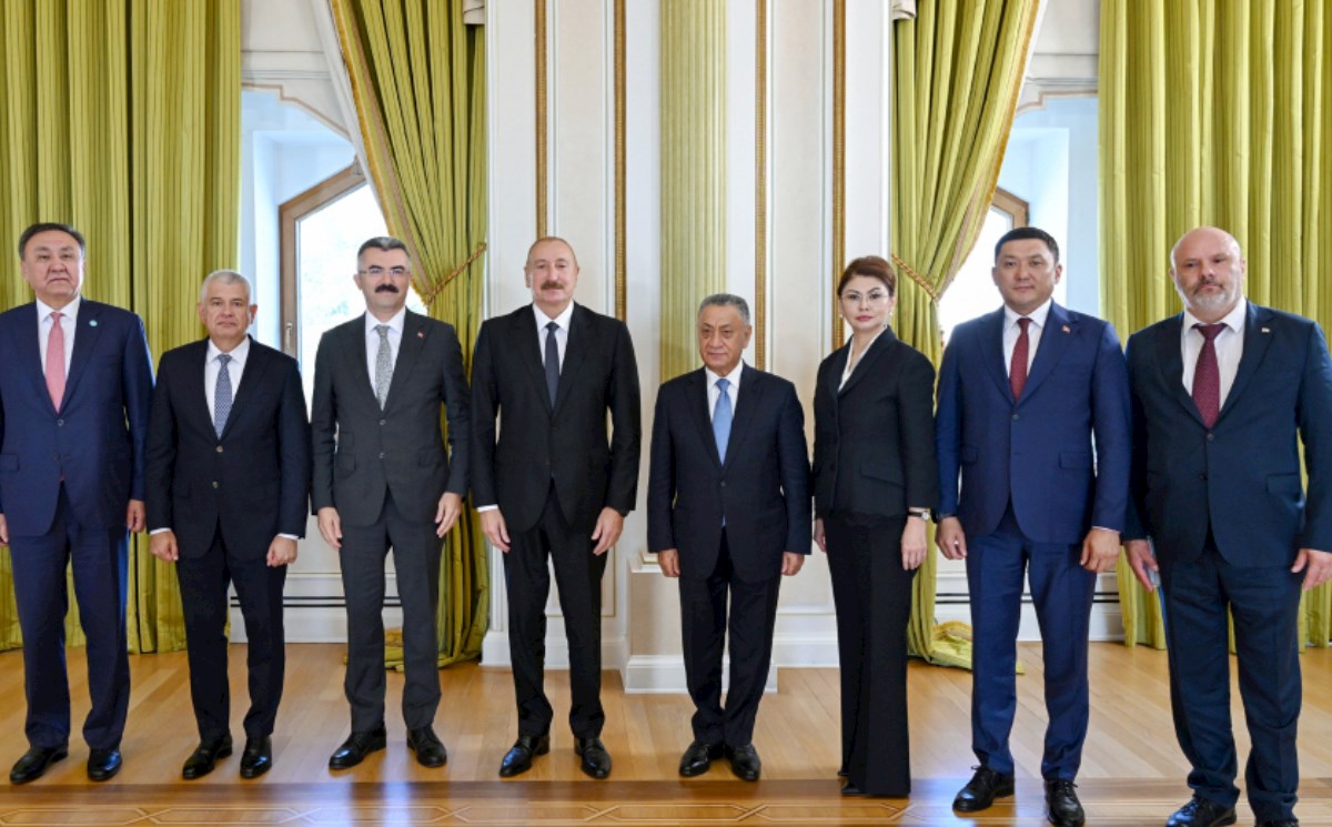 Prezident TDT-yə üzv ölkələrin təhlükəsizlik üzrə rəhbər şəxslərini qəbul etdi — FOTOLAR