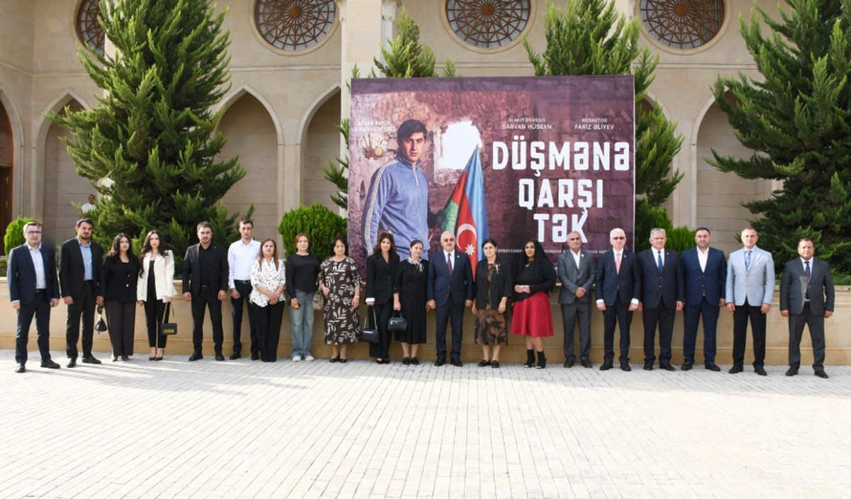 Ağdamda Natiq Qasımova həsr olunan filmin təqdimatı keçirilib — FOTOLAR
