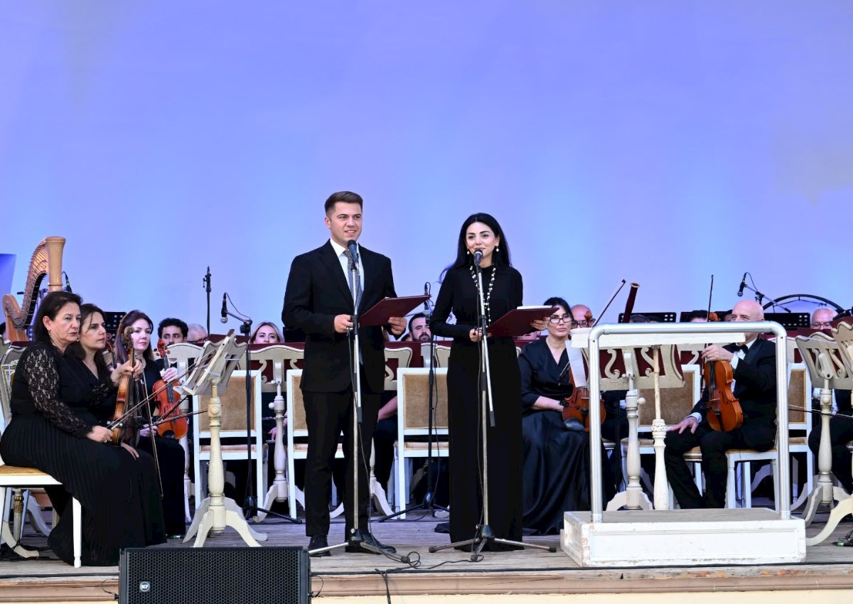 Filarmoniyada Üzeyir Hacıbəyli festivalının açılış mərasimi keçirilib — FOTOLAR 