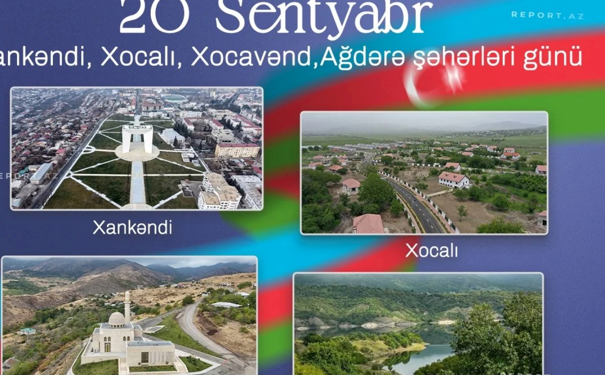 Bu gün Xankəndi, Xocalı, Xocavənd və Ağdərə şəhərləri günüdür