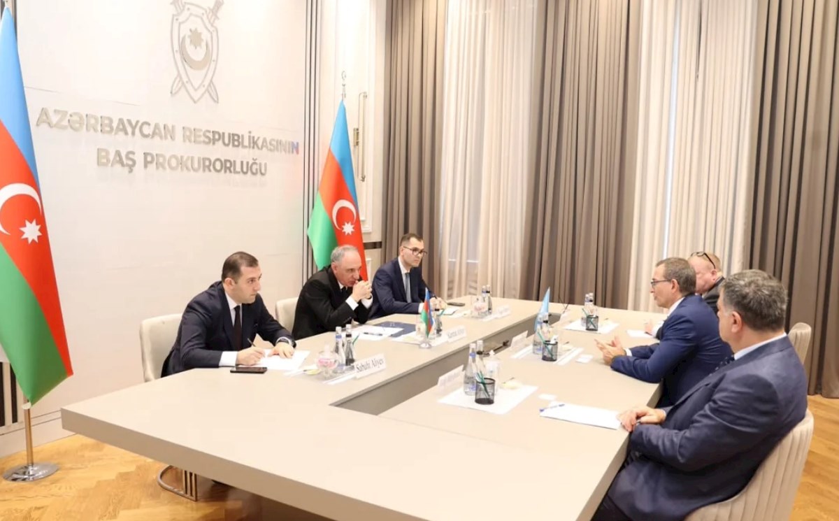 Baş Prokurorluq və UNODC terrorçuluğa qarşı birgə mübarizəni müzakirə edib — FOTOLAR 