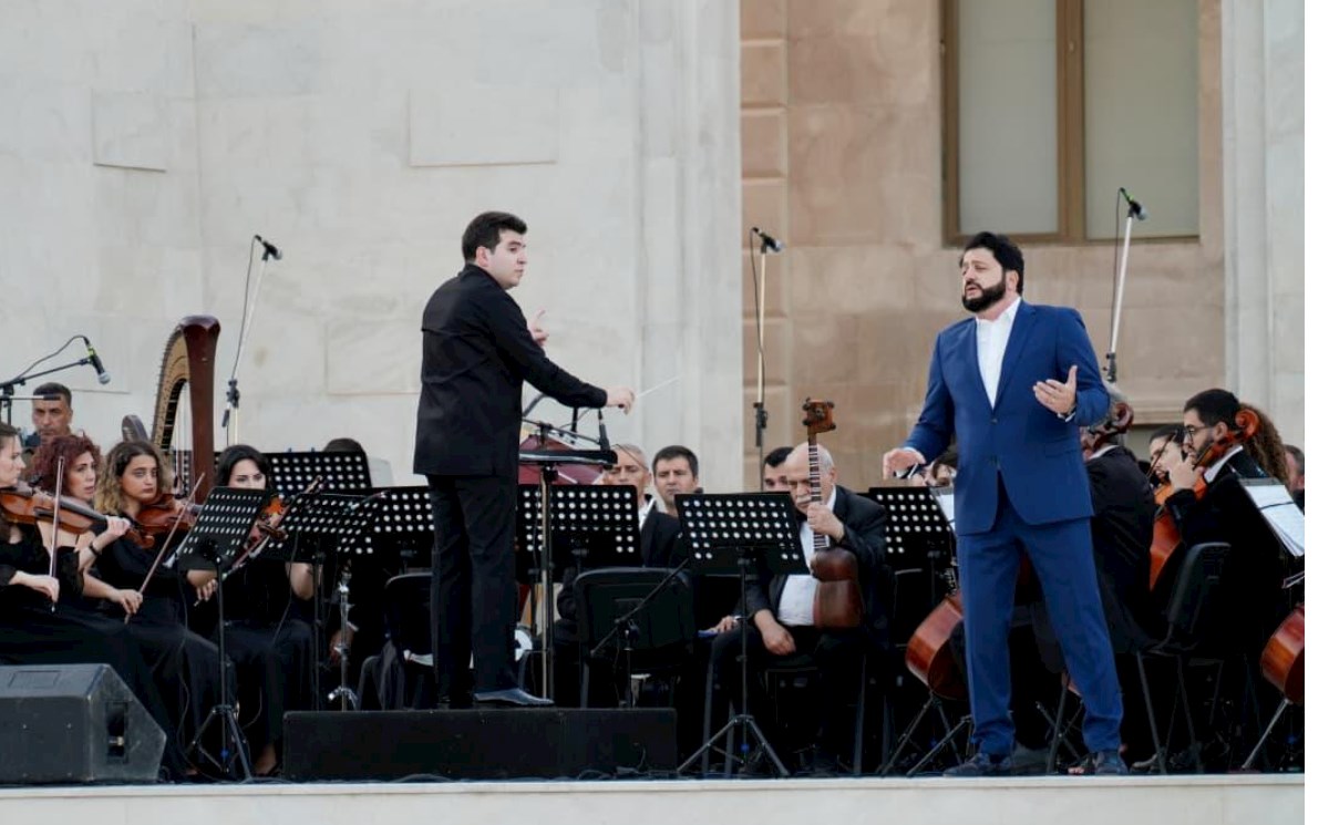 Açıq havada opera tamaşaları və konsertlərin yeni ünvanı — FOTOLAR