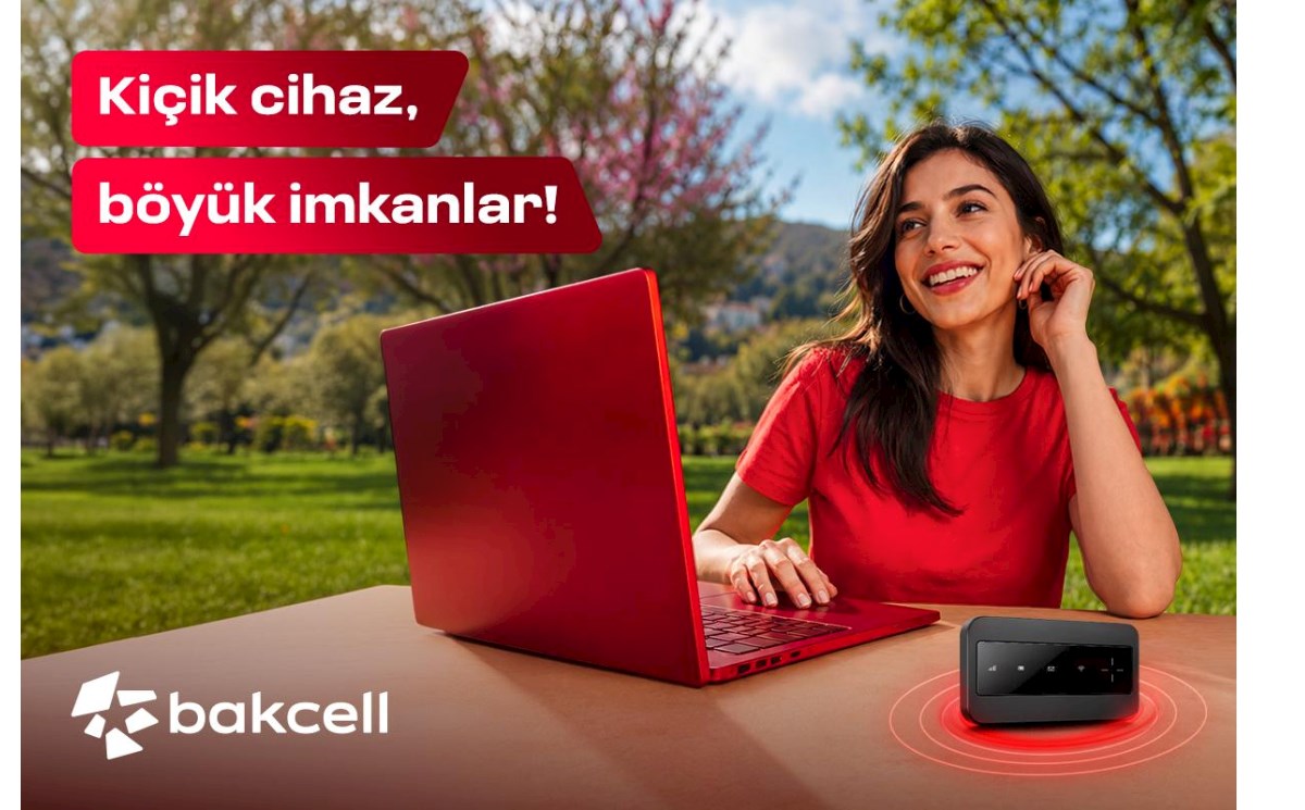 Bakcell Mi-Fi ilə interneti özünlə apar və harada olsan, onlayn qal 