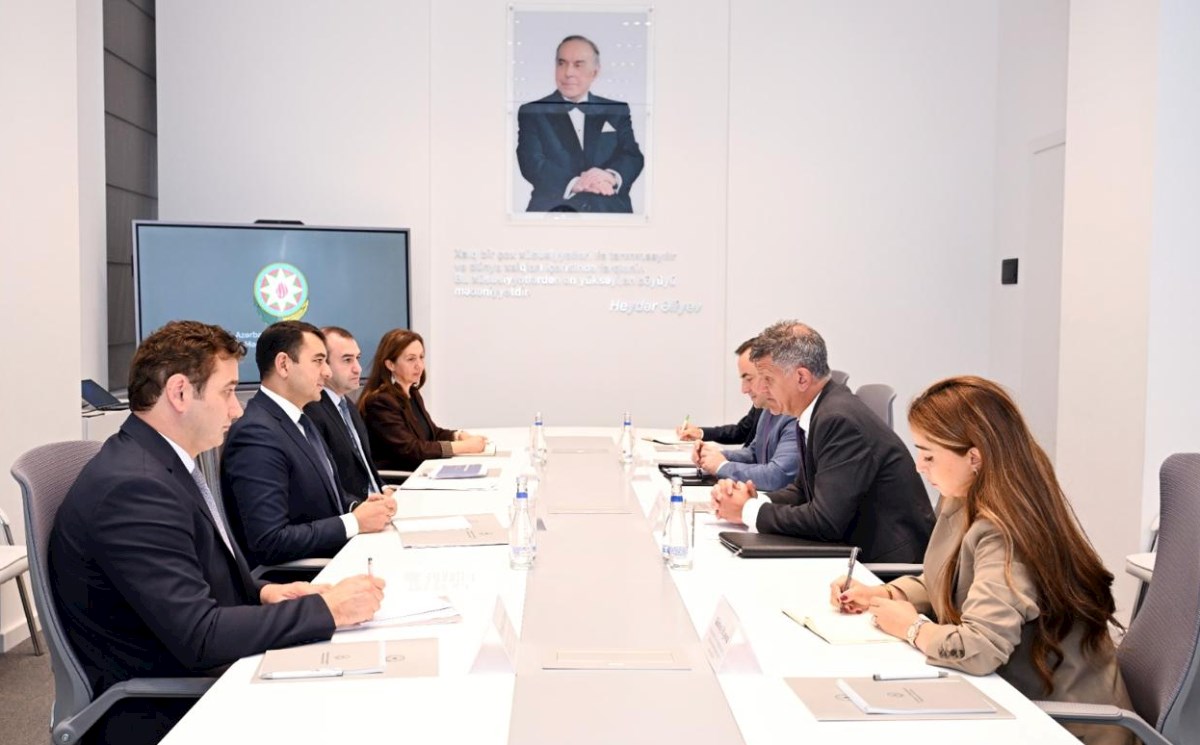 Azərbaycanla bp şirkəti arasında mədəni əməkdaşlıq məsələləri müzakirə olundu — FOTOLAR 